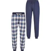 Phil&Co. Pyjamahose Cozy Classics 2-Pack