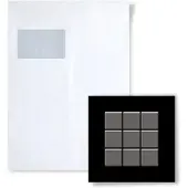 ALLOY Mosaik MUSTER S-Mosaic-Ti-SM Mosaic Titan Smoke Hochglänzend