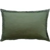 Apelt Dekokissen "Montana", grün (grün, unifarben), B:41cm L:61cm, Obermaterial: 100% Polyester, Dekokissen_Sitzkissen_Kissenhüllen, Dekokissen