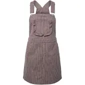 Pieces Pcbillo Latz Jeanskleid | Grau | XL