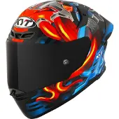 Kyt TT-Revo Magnet Helm, rot/blau, S (55/56)