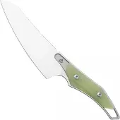 QSP Knife T-Cook QS172-B1, Stonewashed Nitro-V, Glow In The Dark G10 Fahrtenmesser