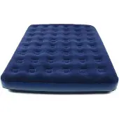 Famanu Luftbett Royal-Blau 203 x 152 cm - Komfortables Luftbett für Zwei Personen