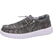 Fusion Leinenschuh Grün