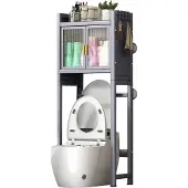 OEM Badezimmer über dem Toilettenbecken SchrankWandtresor, grau