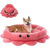 OEM Grosse Hundematte, rosa, waschbar, 91 cm