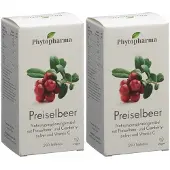 Phytopharma Preiselbeer Tabl 280 Stk x2 2x280 St Tabletten