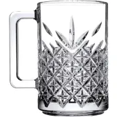 Pasabahce 36x Bierglas/Henkelbecher aus Glas, Serie Timeless, 310 ml, 2 Stück