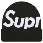 Supreme Big Logo Beanie (FW25) Black