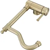 OEM Gelochte, 360-Grad-Drehbare, Edelstahl-Küchenhahn (Gold)