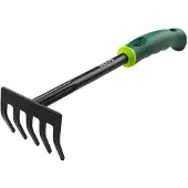 GRUPA TOPEX 15G407, Handrechen, Schwarz, Gr?n, Stahl, Gr?n, 34 cm
