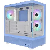 Thermaltake View 270 Plus TG ARGB Hydrangea Blue, Midi Tower, PC, Blau, ATX, EATX, micro ATX, Mini-ITX, SPCC, Gehärtetes Glas, Gaming