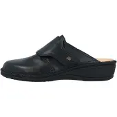 Finn Comfort Bequeme Pantolette Aussee, Damen, Schwarz, Leder, NEU - Damenschuhe Pantolette / Zehentrenner, Schwarz