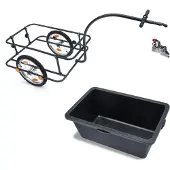 Jom Car-Parts GmbH PREMIUM Fahrradanhänger Transportkarre Transportanhänger Anhänger Lastenanhänger