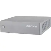 Medion Mini PC S06 (MD35385), Silber, Intel Core i3-1315U, 8 GB, 512 GB PCIe SSD, Intel UHD