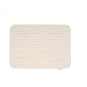 Brabantia Ausgussmaße SinkSide Abtropfmatte - Silikon - 44 x 32 cm - Soft Beige