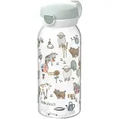 Mepal Campus Trinkflasche mit Klappdeckel 600 ml Little Dutch - Little Farm