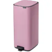 Brabantia Mülleimer Bo Treteimer - 30 Liter - Lilac Pink