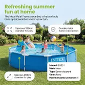 Intex Frame Pool Rund - 366x76 cm - 6-teilig S20432