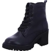 Supremo Tom Tailor Schnürstiefeletten Damen Kunstleder Schwarz Größe: 37
