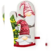 Excelsa Ofenhandschuh Gnomo Friends Baumwolle 32Xh2X18 Cm Bunt