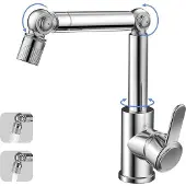 OEM Drehbarer Wasserhahn - Multifunktional - Chromstahl