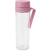 Brabantia Wasserflasche Make & Take Trinkflasche mit Fruchtfilter - 500 ml - Lilac Pink