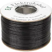Elektrokabel SMYp-Lautsprecherkabel 2 x 0,5 mm schwarz 200 m