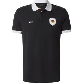 BOSS für Herren. 50559263 Paddy Poloshirt schwarz (XXL), Lässig, Polyester, Kurzarm