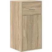 vidaXL Sideboard mit Schubladen Sonoma-Eiche 38 x 34 x 75 cm