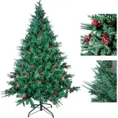 OEM Kunstkerstbaum - 1,5m hoch, 1,5m lang, Weihnachtsbaum, Kunstbaum