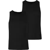 Urban Classics Bamboo Basic ärmelloses T-shirt 2 Einheiten