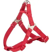 Trixie Premium One Touch Geschirr, XS–S: 30–40 cm / 10 mm, rot