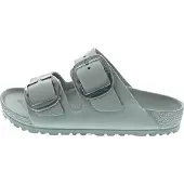 Birkenstock für Damen. 1031301 Sandalen Arizona Big Buckle EVA (Schmale Passform) türkis (40), Wohnung, Keine, Lässig, Grün