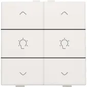 Niko 101-51046 Doppel Dimmersteuerung für Niko Home Control, white 10151046