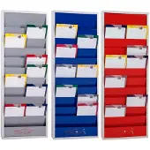 Eichner Planungstafel, mit 10 Schienen