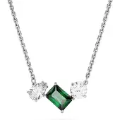 Swarovski Mesmera Halskette Verschiedene Schliffe Grün