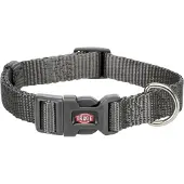 Trixie - Premium Hundehalsband grafit - S – 25-40 cm / 15 mm