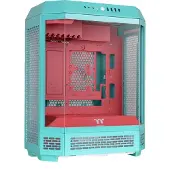 Thermaltake The Tower 600, Midi Tower, PC, Mintfarbe, ATX, micro ATX, Mini-ITX, SPCC, Gehärtetes Glas, Gaming