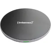Intenso BA2, Drinnen, USB, 12 V, Kabelloses Aufladen, 1,5 m, Schwarz, Silber
