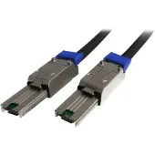 StarTech.com Externes Mini SAS Kabel SFF-8088 auf SFF 8088 2m - Serial Attached SCSI Stecker/Stecker, 2 m, SFF-8088, SFF-8088, Männlich/Männlich, Schwarz, 232 g