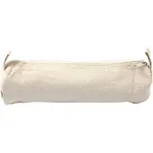 Creativ Company 499070, Weiches Federmäppchen, Baumwolle, Beige, Einfarbig, Reißverschluss, 200 mm