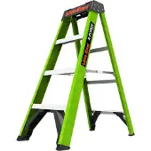 Little Giant A-Force Stufenleiter für Handwerk, Bau und Wartung 4 Stufen