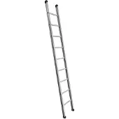 SCHAKE Sprossen- Anlegeleiter aus Aluminium mit I-Profil 2,40m lang