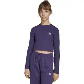 Adidas Originals Rib Crop Long Sleeve Long-sleeve Top Kids Größe: 158 | Sportbekleidung Outlet | kids