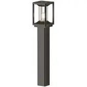 Maytoni Wegeleuchte Cell, dimmbar, alu / grau / zink, Aluminium, Außenleuchte