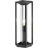 Maytoni Wegeleuchte Cell in Graphit und Transparent E27 IP54 500mm