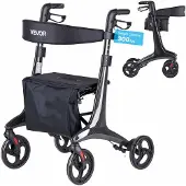 Vevor Rollator Faltbar mit Sitz