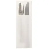 Papstar 50 Servietten "DAILY Collection" 48 cm x 30 cm mit Besteckfalz Champagner