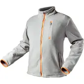 GRUPA TOPEX NEO Polar-Fleecejacke 300g/m², grau XXL/56